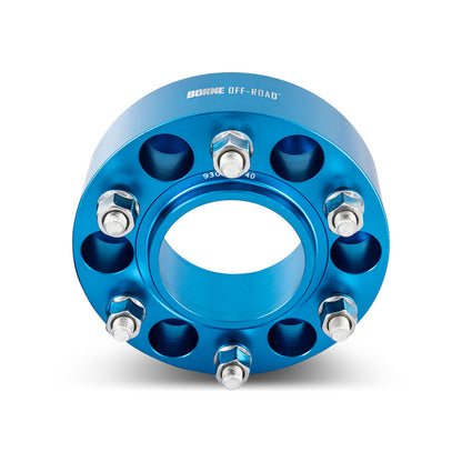 Mishimoto Borne Off Road Wheel Spacers - 6x135 - 87.1 - 38 - M14 - Blue