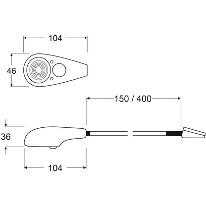 Hella Interiorlamp 400 Bic Md931V Black 2Ja Hella Interior Lighting