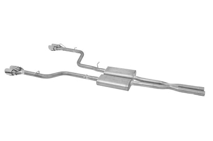 Gibson 15-16 Dodge Challenger R/T 5.7L 2.5in Cat-Back Dual Exhaust - Stainless