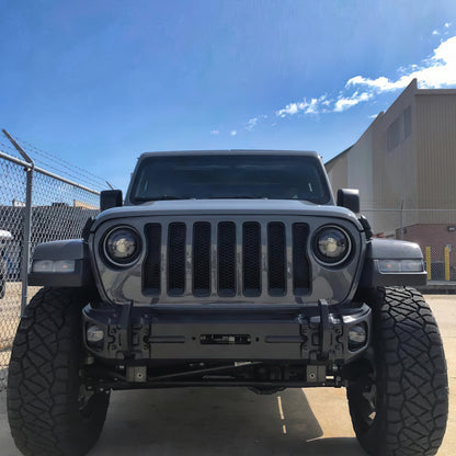 Oracle Jeep Wrangler JL/Gladiator JT Sport High Performance W LED Fog Lights - Blue SEE WARRANTY