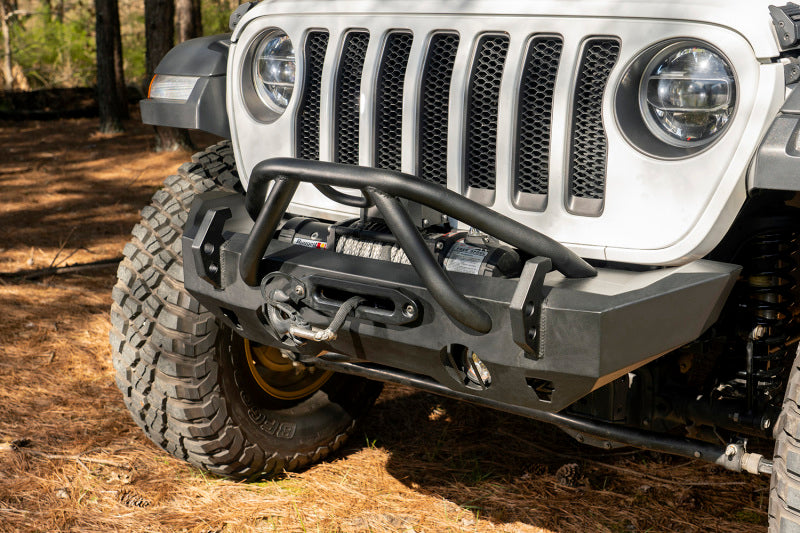 Rugged Ridge HD X-Striker 07-18 Jeep Wrangler JK 18-20 Jeep Wrangler JL Rugged Ridge Bumpers - Steel