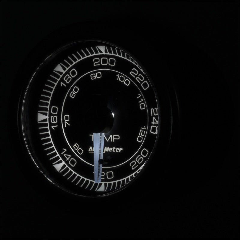 Autometer Chrono 2-1/16in 120-280 Degree Temperature Gauge AutoMeter Gauges