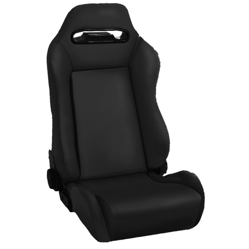 Rugged Ridge Sport Front Seat Reclinable Black Denim 76-02 CJ&Wrang Rugged Ridge Race Seats