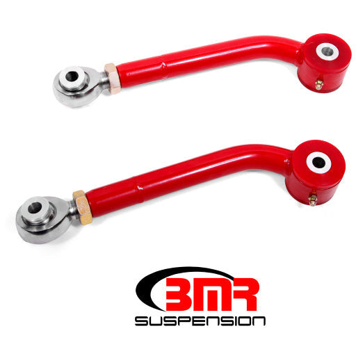 BMR 08-17 Challenger Upper Trailing Arms w/ Single Adj. Poly/Rod Ends - Red BMR Suspension Suspension Arms & Components