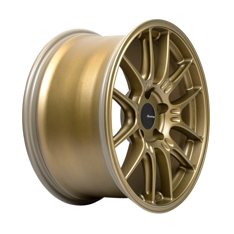 Enkei GTC02 18x9.5 5x120 45mm Offset 72.5mm Bore Titanium Gold Wheel Enkei Wheels - Cast