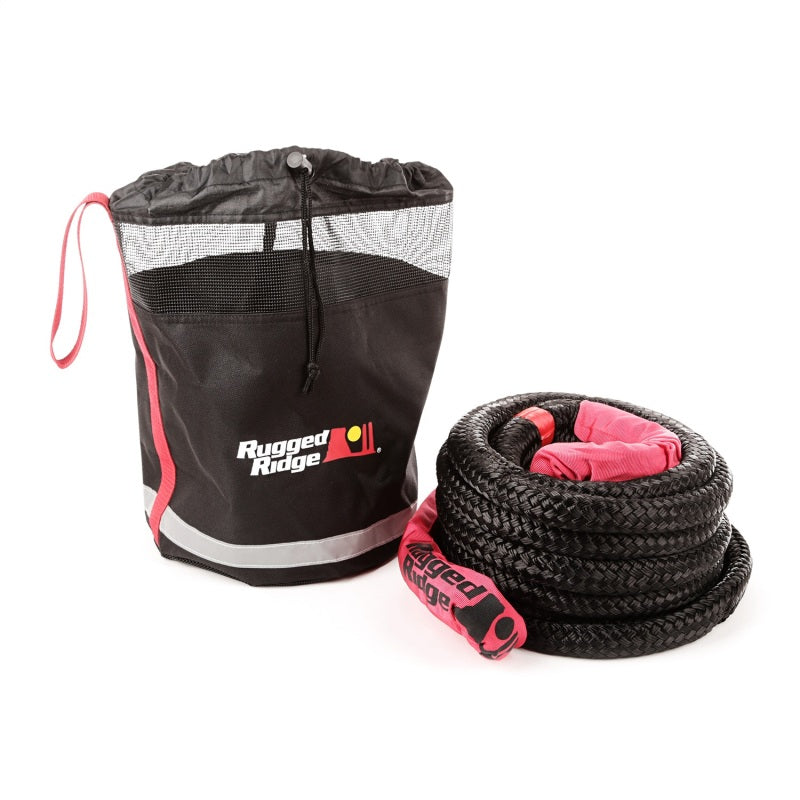 Rugged Ridge Kinetic Recovery Rope with Cinch Storage Bag Rugged Ridge Recovery Boards