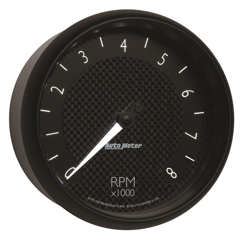 Autometer GT Series 5in In Dash 8K RPM Tachometer AutoMeter Gauges