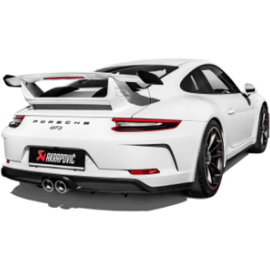 Akrapovic 2018 Porsche 911 GT3 (991.2) Slip-On Race Line (Titanium) w/o Tail Pipe Set Akrapovic Muffler