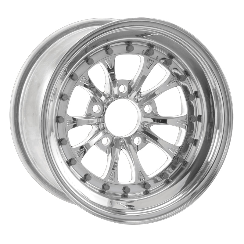 Weld Vitesse 15x10 / 5x4.5 BP / 6.5in. BS Polished Wheel - Non-Beadlock Weld Wheels - Forged