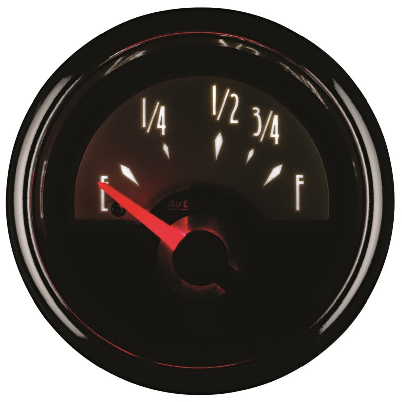 AutoMeter Gauge Fuel Level 2-1/16in. 73 Ohm(e) to 10 Ohm(f) Elec Cruiser AutoMeter Gauges