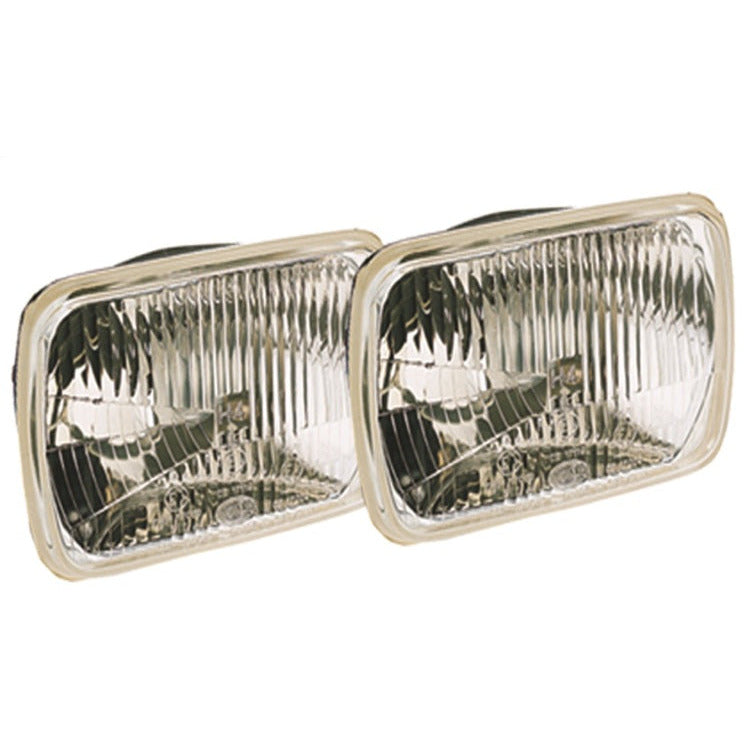 Hella Vision Plus 8in x 6in Sealed Beam Conversion Headlamp Kit (Legal in US for MOTORCYLCES ONLY) Hella Driving Lights