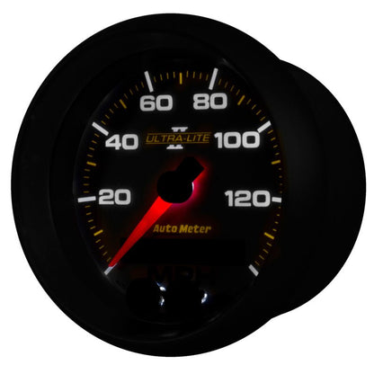 Autometer Ultra-Lite II 3-3/8in 0-140MPH In-Dash Electronic GPS Programmable Speedometer AutoMeter Gauges