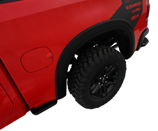 Bushwacker 19-24 Chevy Silverado 1500 OE Style Fender Flares 2pc Rear - Black