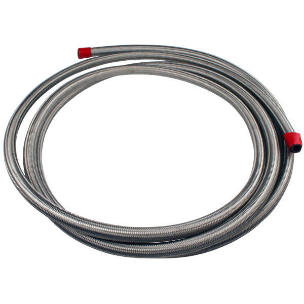 Aeromotive SS Braided Fuel Hose - AN-08 x 12ft Aeromotive Hoses