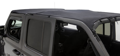 Rugged Ridge 18-22 Jeep Wrangler JL Unlimited (4-Door) Voyager Savannah Brief Top - Black Rugged Ridge Soft Tops