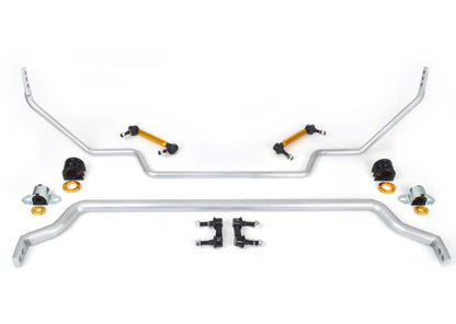 Whiteline 09-17 Nissan GT-R (Premium) / 12-16 GT-R Black Edition Front and Rear Swaybar Kit