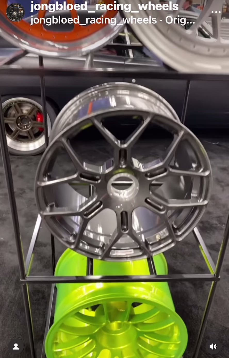 Jongbloed Racing Wheels STA01 Corvette Rear Drag Racing Wheels