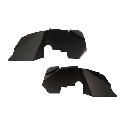 Rugged Ridge Aluminum Fender Liners Front Black 07-18 Jeep Wrangler JK/JKU Rugged Ridge Fender Flares