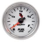 Autometer C2 52mm Electronic Programmable Empty to Full Fuel Level Gauge AutoMeter Gauges