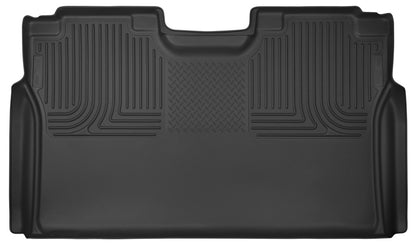 Husky Liners 15-23 Ford F-150 SuperCrew Cab WeatherBeater Black 2nd Seat Floor Liner