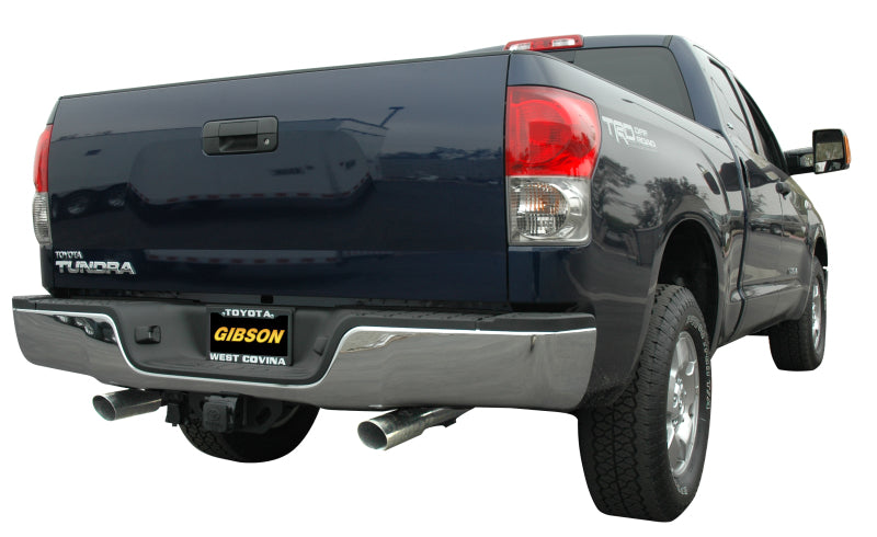 Gibson 07-19 Toyota Tundra Limited 5.7L 2.5in Cat-Back Dual Split Exhaust - Stainless