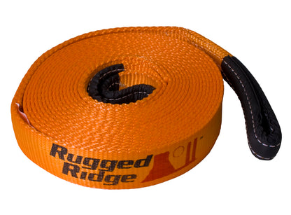 Rugged Ridge ATV/UTV Recovery Strap 1in x 15 feet Rugged Ridge Recovery Boards