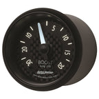 Autometer GT Series 52mm Mechanicl 30 In Hg/20 psi Vacuum/Boost Gauge AutoMeter Gauges