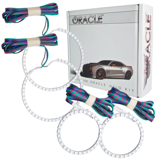 Oracle BMW 3 Series 06-11 LED Halo Kit - Non-Projector - ColorSHIFT w/o Controller
