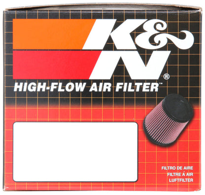 K&N Filter Universal Clamp-On Filter 2in Flange / 2-23/32in Base / 3in x 2in Top / 2-3/4in Height