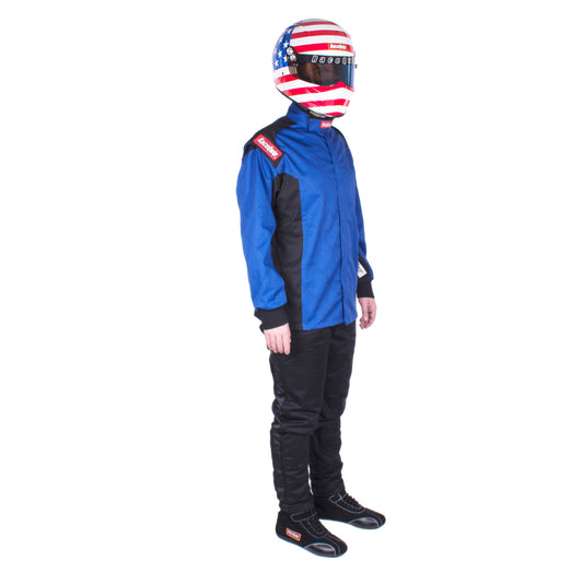 RaceQuip Blue Chevron-1 Jacket - Small Racequip Racing Jackets