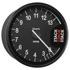 Autometer Stack Clubman Tachometer 80mm 0-3-13K RPM - Black AutoMeter Gauges