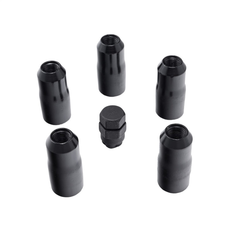 Rugged Ridge 18-20 Jeep Wrangler JL/JLU Black M14-1.5 Wheel Lock Nut Set w/Key Rugged Ridge Lug Nuts