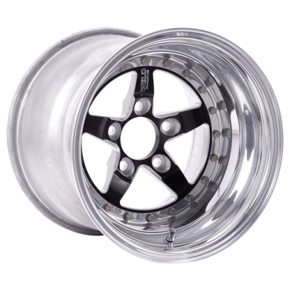 Weld Weldstar 15x7 / 5x4.5 BP / 3.5in. BS Black Wheel - Non-Beadlock Weld Wheels - Forged