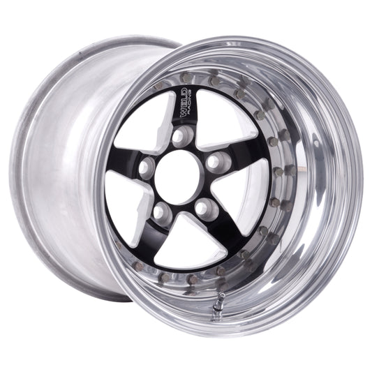 Weld Weldstar 15x7 / 5x4.75 BP / 4.5in. BS Black Wheel - Non-Beadlock Weld Wheels - Forged