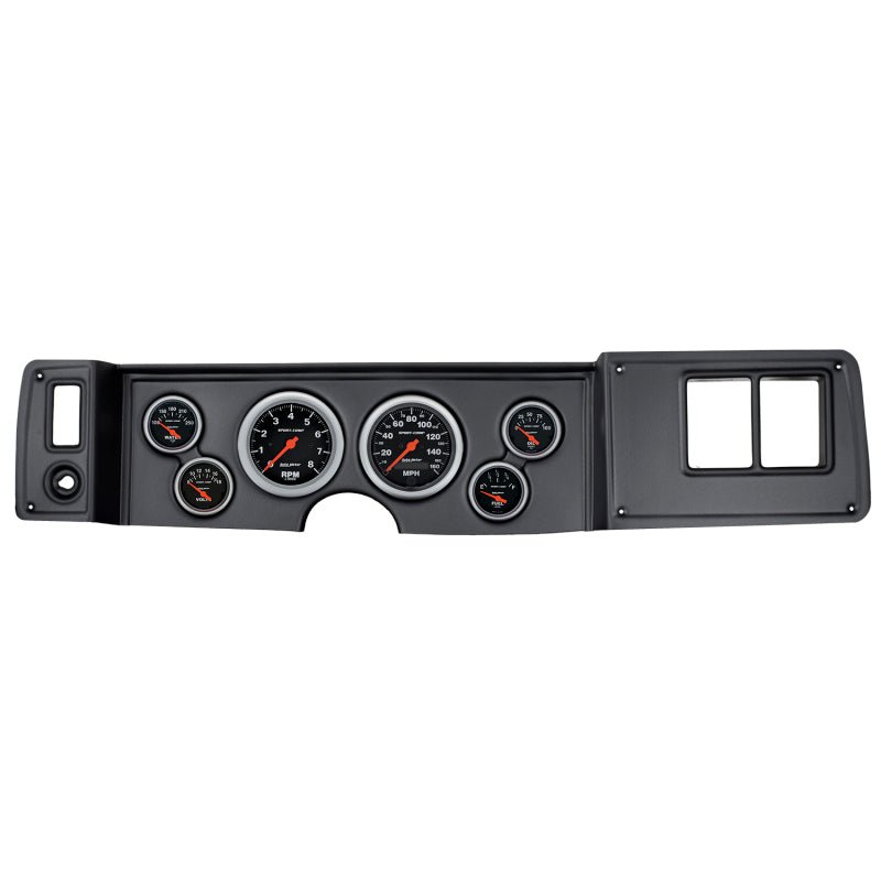 Autometer Sport-Comp 79-81 Camaro Dash Kit 6pc Tach / MPH / Fuel / Oil / WTMP / Volt AutoMeter Gauges