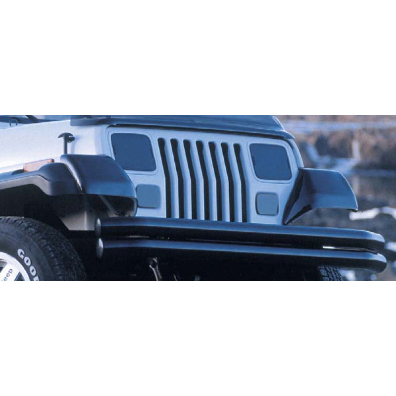 Rugged Ridge Molded Fender Guards 87-95 Jeep Wrangler YJ Rugged Ridge Body Armor & Rock Rails