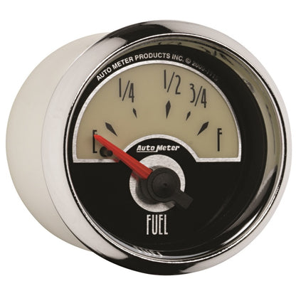 AutoMeter Gauge Fuel Level 2-1/16in. 73 Ohm(e) to 10 Ohm(f) Elec Cruiser AutoMeter Gauges