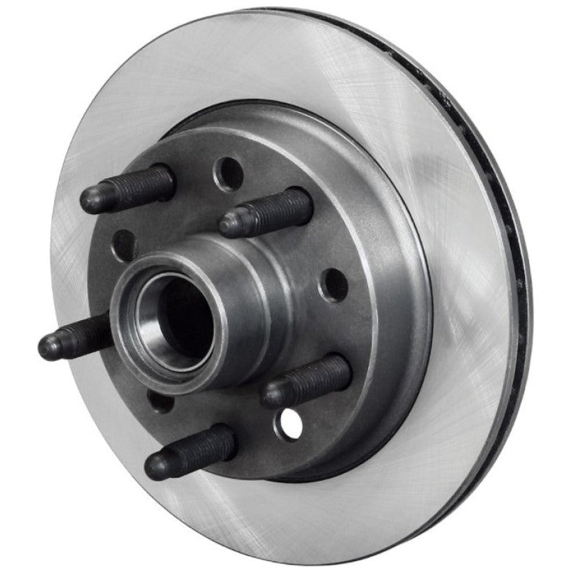 Wilwood Rotor-Vented w/ Hub & Studs 10.15. x 0.81 - 5 on 5.00in-Hybrid Wilwood Brake Rotors - 2 Piece