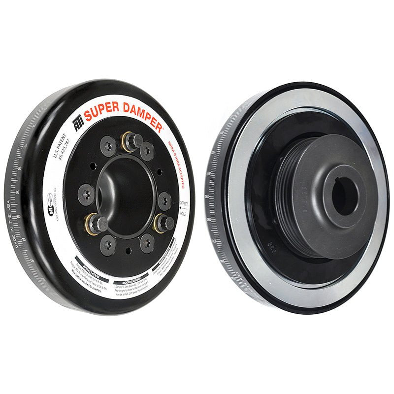 ATI Damper - 7.074in - Alum LW - Honda B - Race Damper - 4 Grv Steel Hub - 2 Ring ATI Crankshaft Dampers