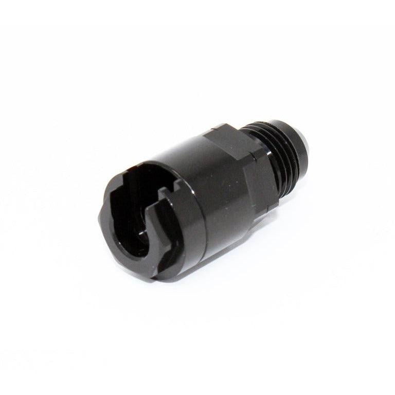 Torque Solution Locking Quick Disconnect Adapter Fitting: 5/16in SAE to -6AN Male Flare Torque Solution Fittings