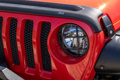 AVS 2018+ Jeep Wrangler (JL) 2dr/4dr Aeroskin Low Profile Acrylic Hood Shield - Smoke