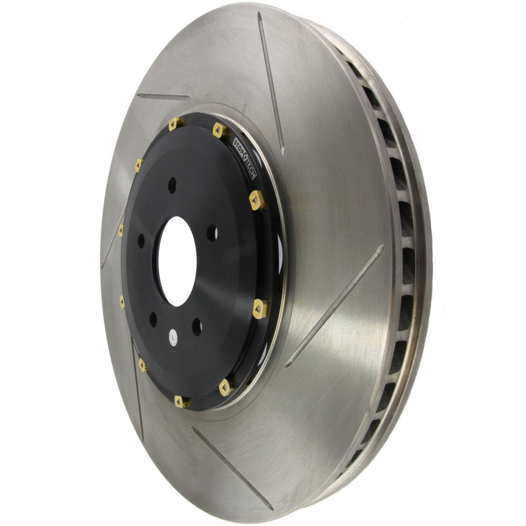 StopTech 2014 Chevrolet Corvette Replacement Front Right Zinc Slotted Aero Rotor Stoptech Brake Rotors - 2 Piece