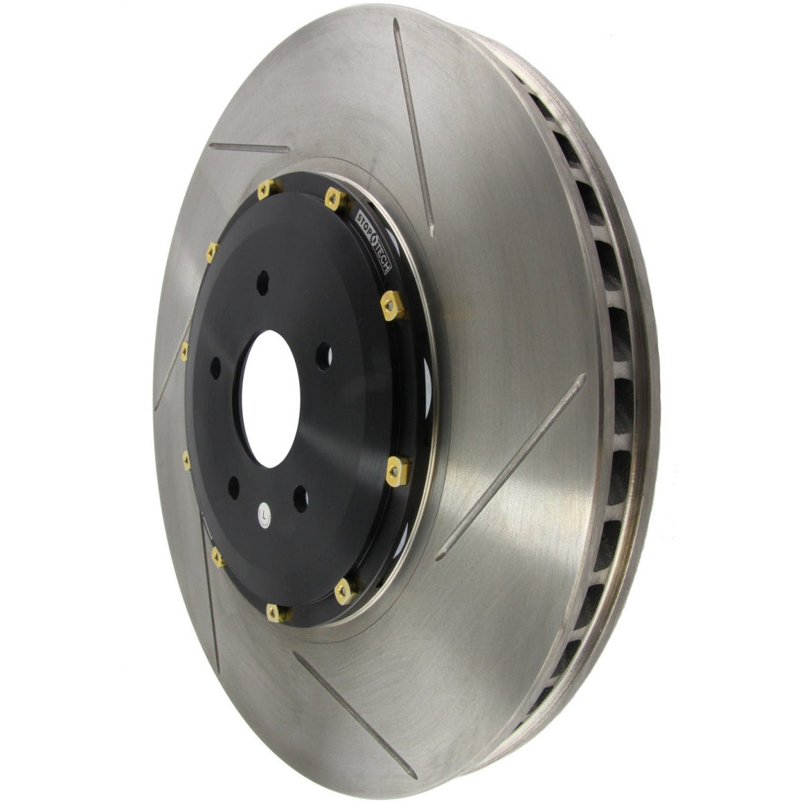 StopTech Slotted Replacement AeroRotors & Hat Stoptech Brake Rotors - 2 Piece