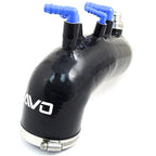 AVO Induction Black Silicone Turbo Inlet - 07-09 Subaru Legacy GT / 08-14 Subaru WRX AVO Forced Induction Components