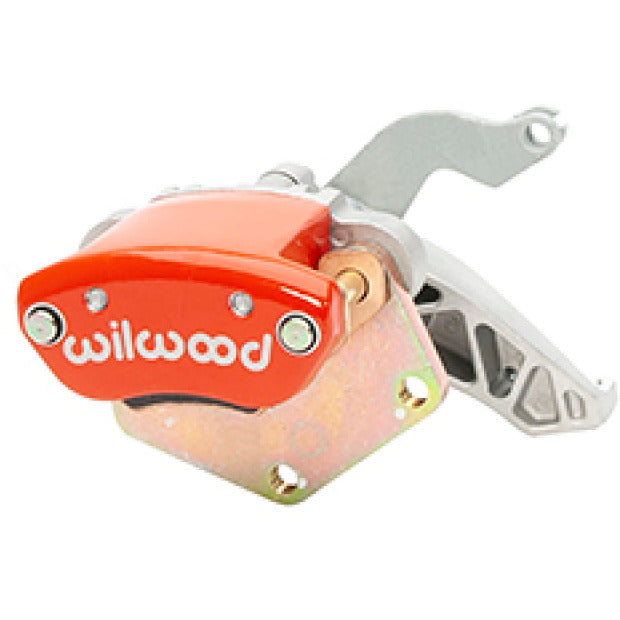 Wilwood Caliper-MC4 Mechanical Parking Brake-R/H - Red 2.00 MT 1.19in Piston .81in Disc Wilwood Brake Calipers - Perf