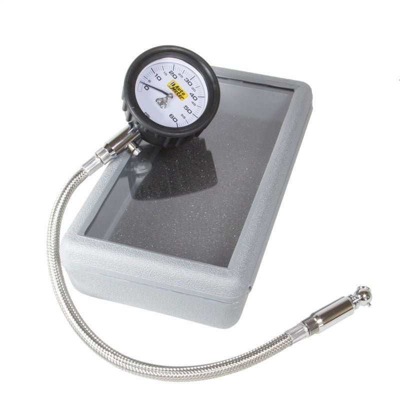 Autometer NASCAR Performance 60PSI Lo-Pressure Tire Pressure Gauge AutoMeter Gauges
