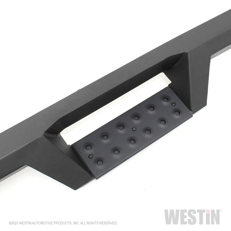 Westin 2020 Chevy Silverado 2500/3500 Crew Cab (8ft Bed) HDX W2W Nerf Step Bars - Textured Black