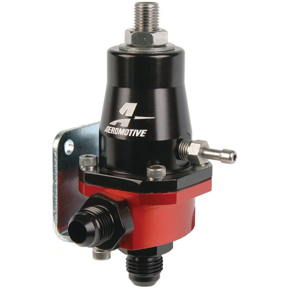 Aeromotive Compact Billet Adjustable EFI Regulator - (1) AN-6 Male Inlet and Return Aeromotive Fuel Pressure Regulators