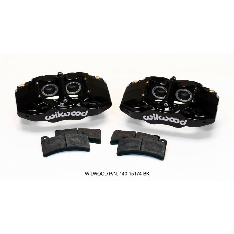 Wilwood DPC56 Rear Caliper Kit Black Corvette All C5 / Base C6 1997-2013 Wilwood Big Brake Kits