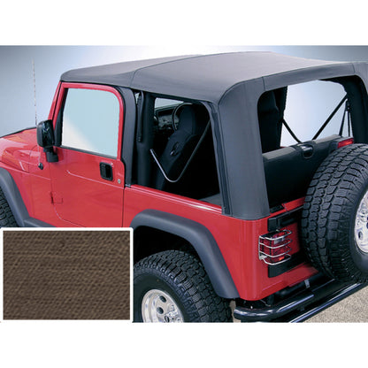 Rugged Ridge XHD S-Top Khaki Clear Windows 97-06TJ Rugged Ridge Soft Tops